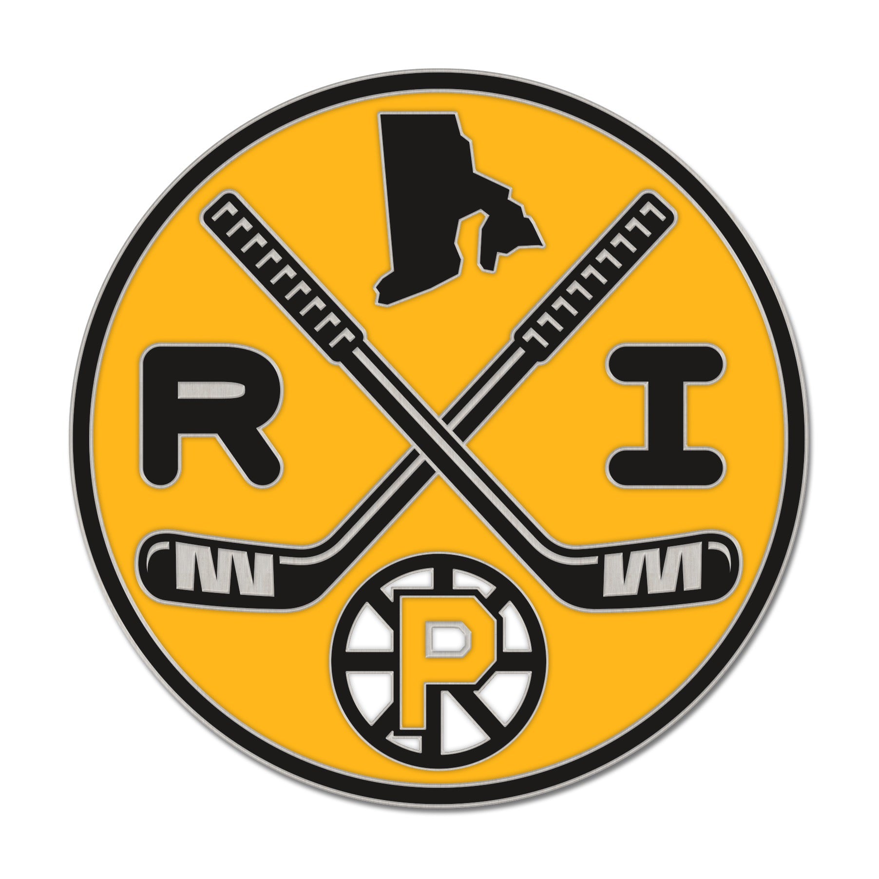 Rhode Island Sticks Lapel Pin