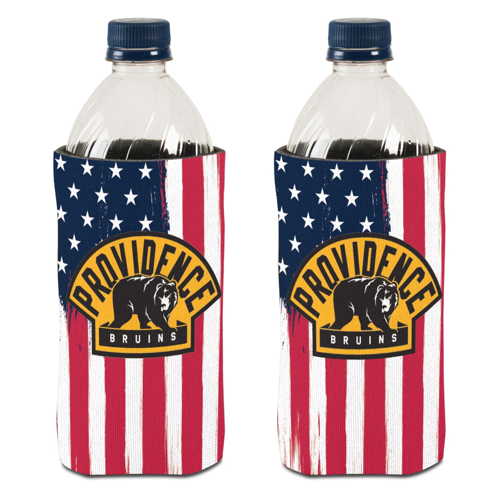 Wincraft Walking Bear Red White & Blue 24oz Koozie