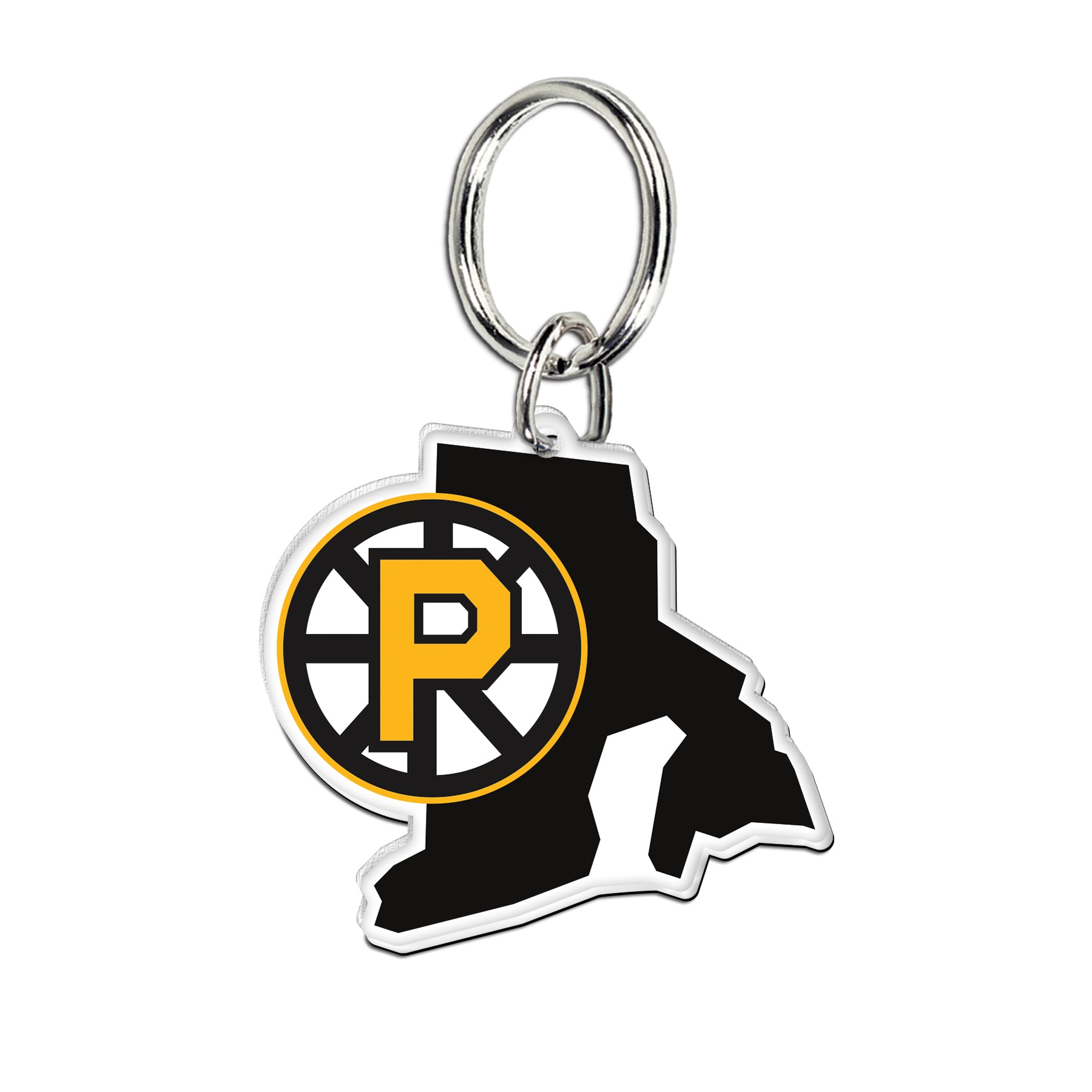 Spoked P Acrylic Keychain