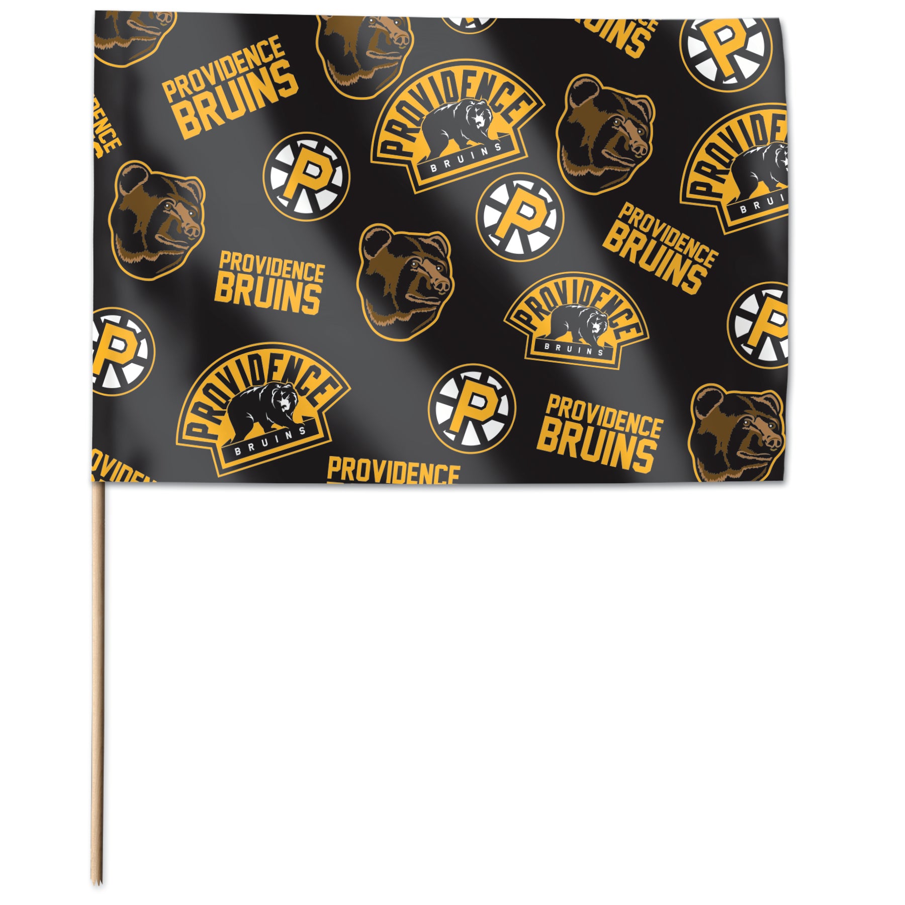 Scatter Print Stick Flag
