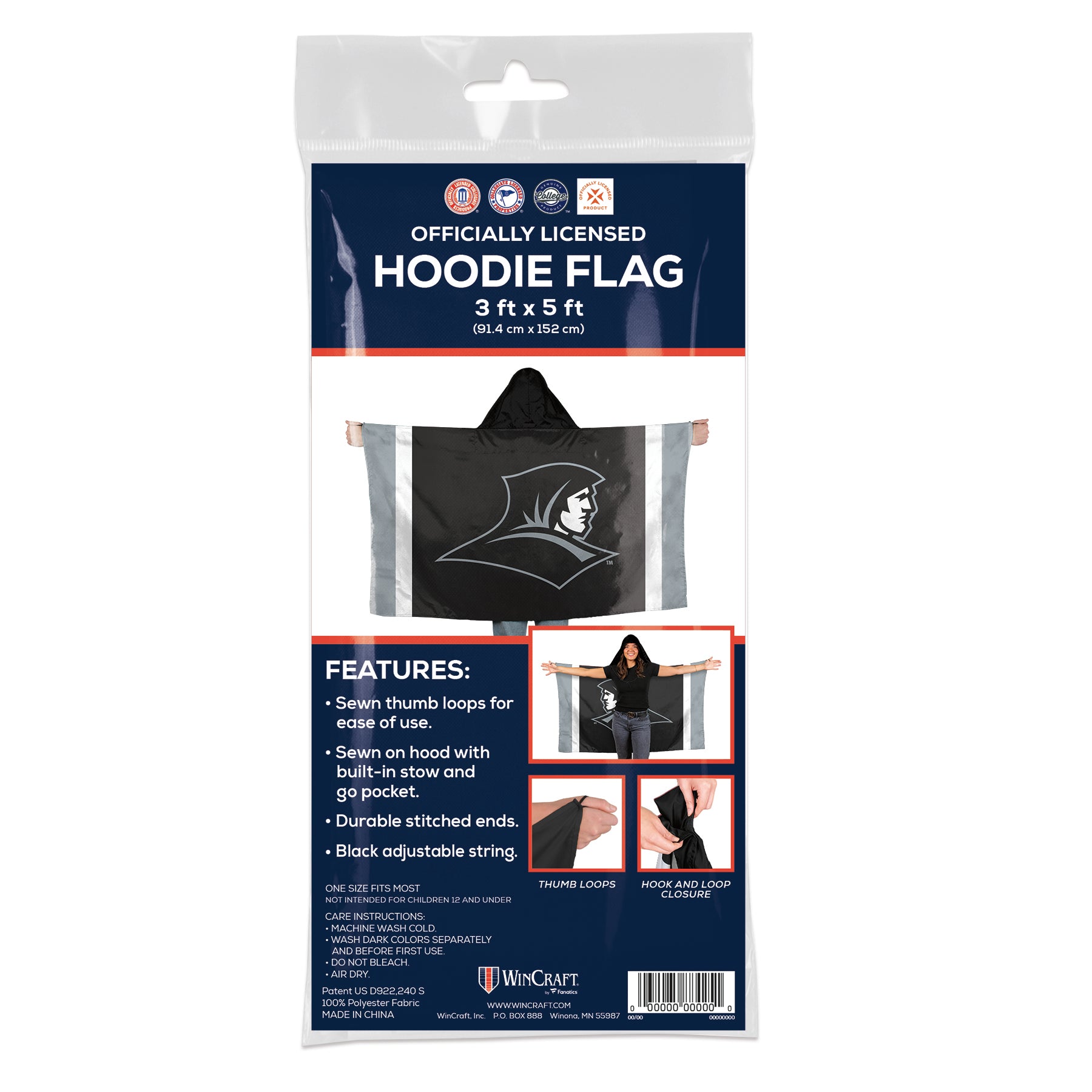 Friars Logo Hoodie Flag