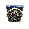 El Dia De Los Muertos Walking Bear Clean Cut Decal