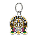 El Dia De Los Muertos Sugar Skull Acrylic Keychain