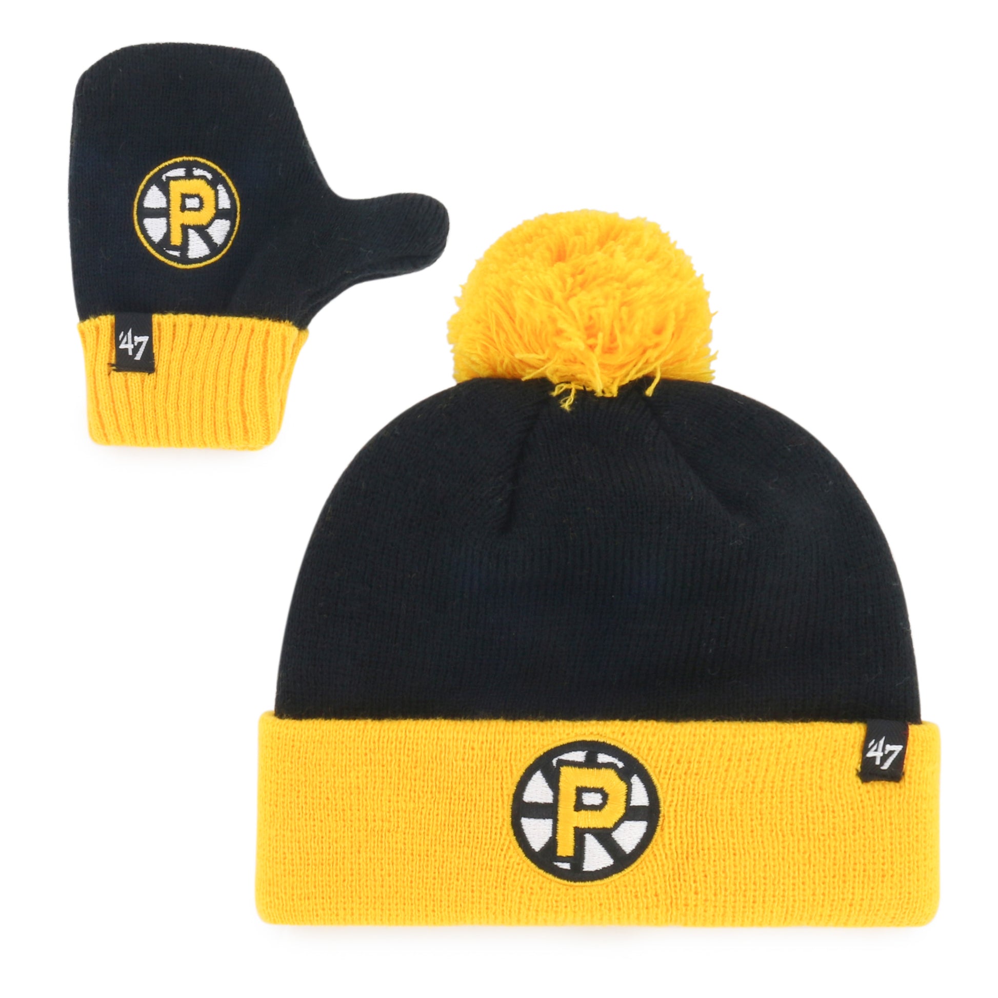 Infant Bam Bam Knit and Gloves