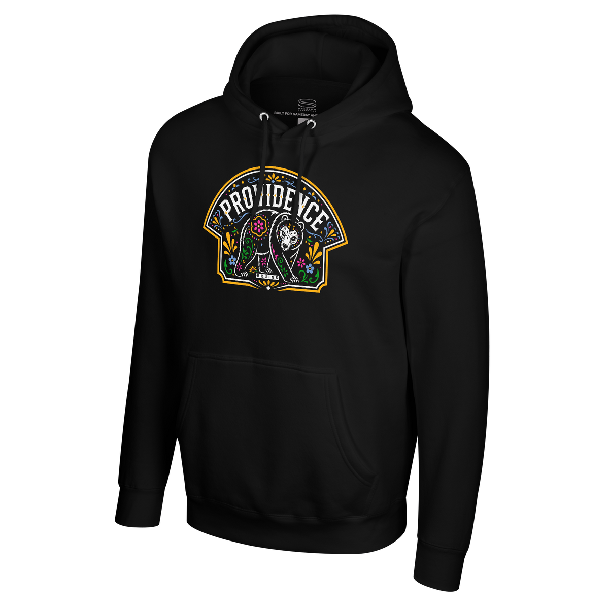 El Dia De Los Muertos Hoodie - Walking Bear