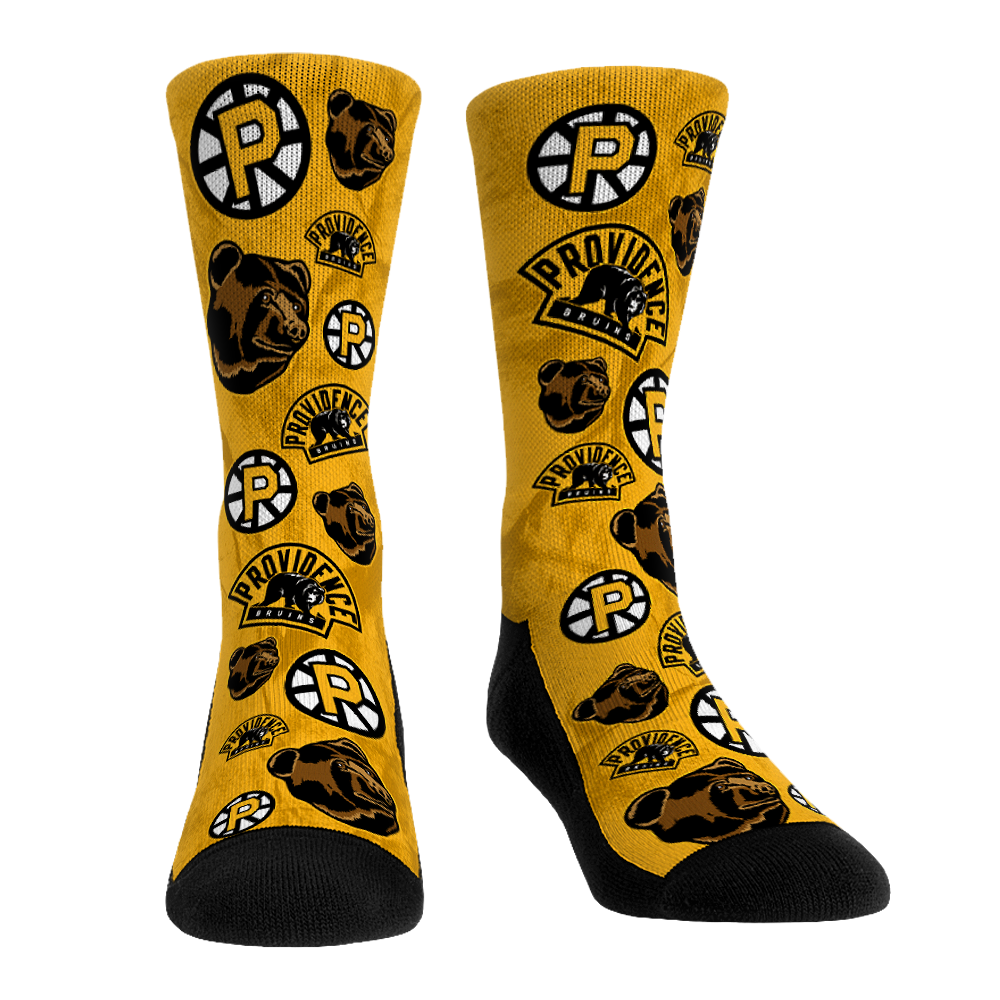 Scatter Print Logo Socks