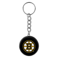 Boston Bruins Puck Keychain