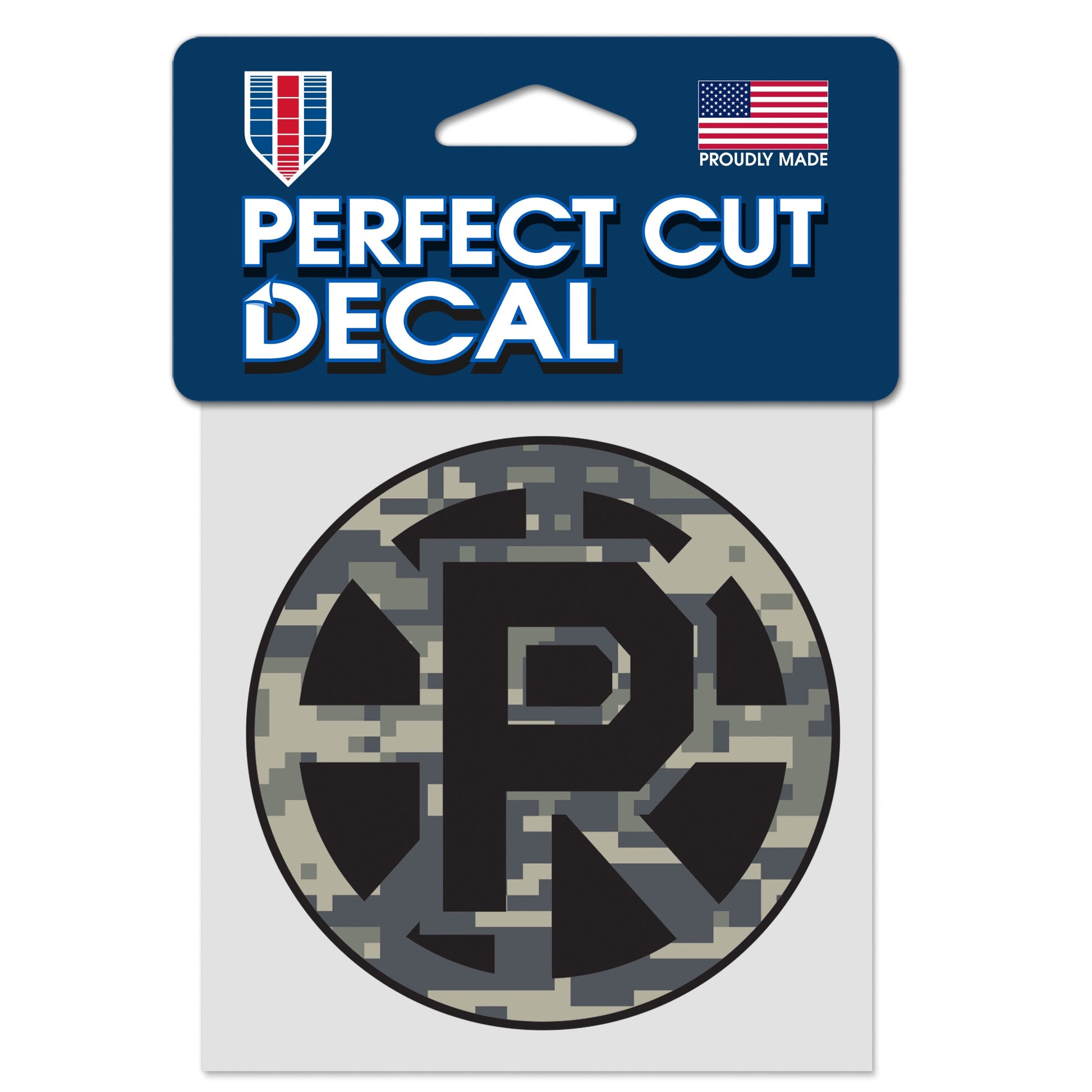 Camo Spoked P Decal