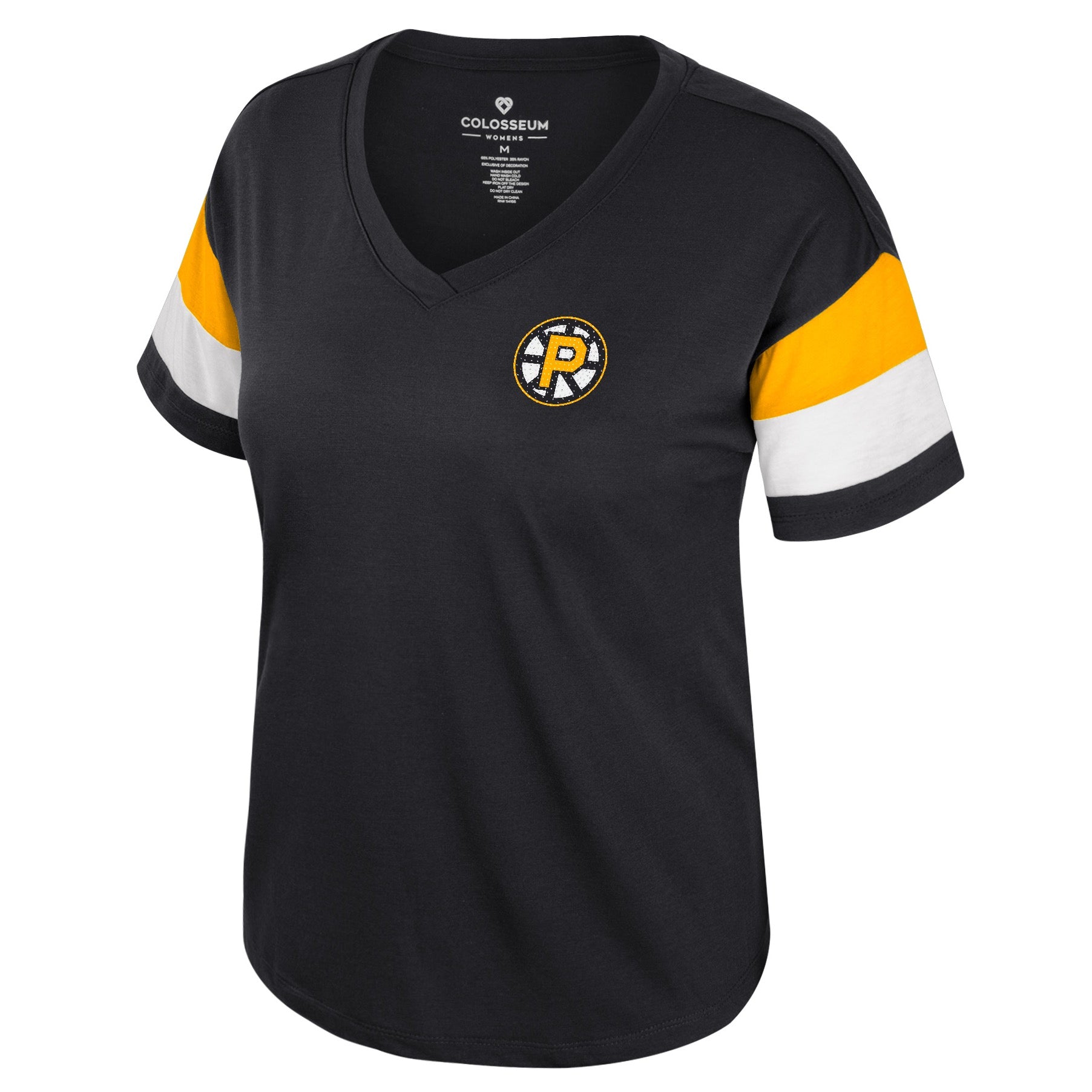 Women's Sparkle V-Neck Short Sleeve