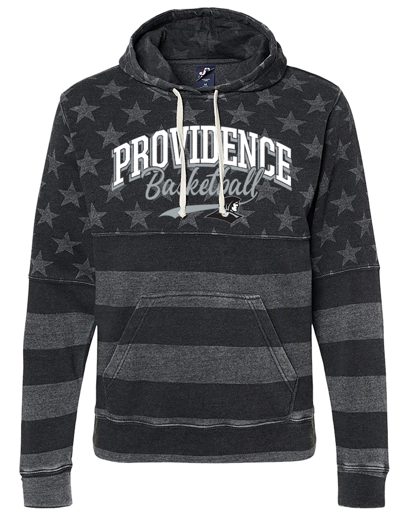 Friars Charcoal Heather Stars Hoodie