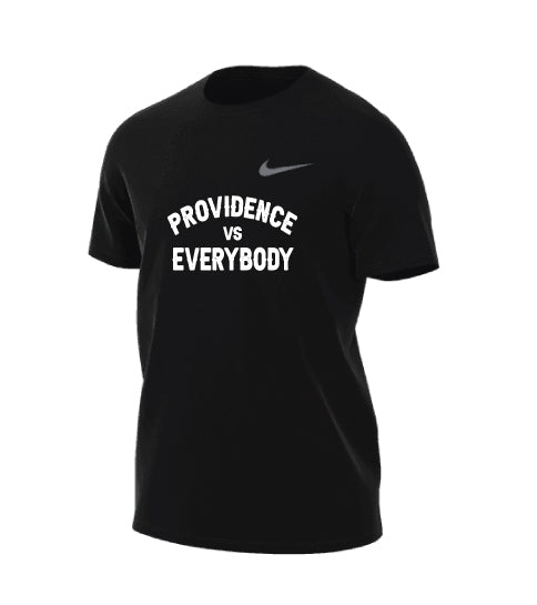 Friars Men's Legend Short Sleeve Crew - Black - Providence vs. Everybody