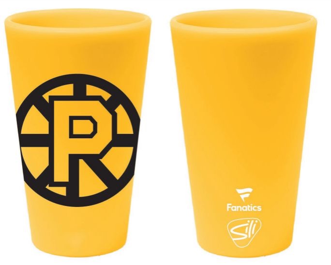 Gold Primary Logo Silicone Pint Cup