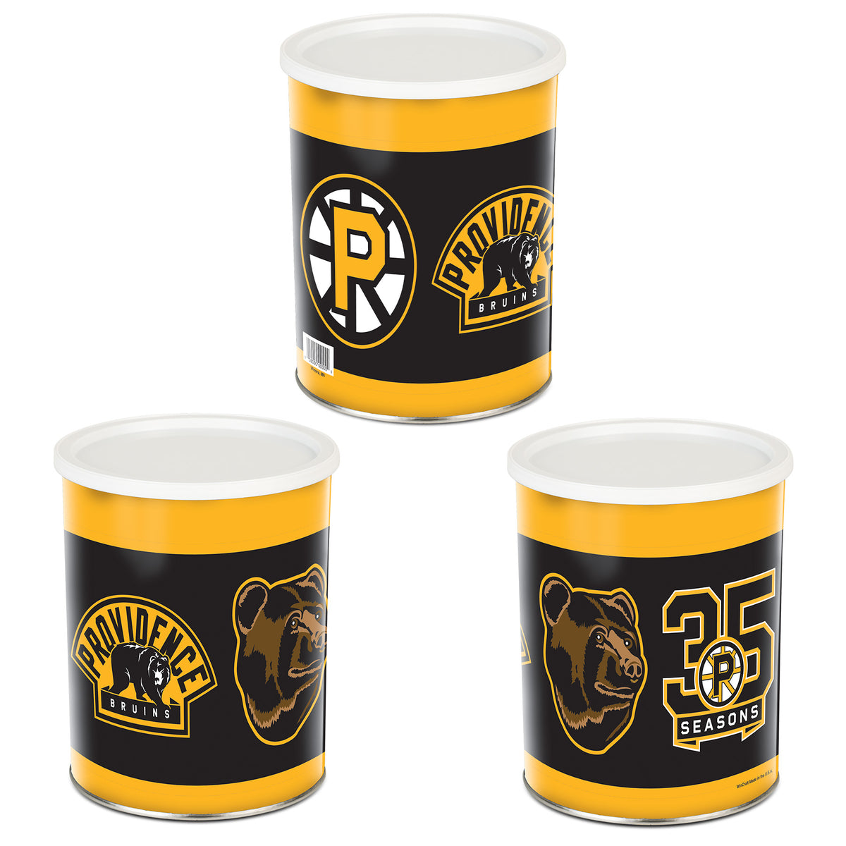 Providence Bruins 35th Anniversary 1-Gallon Tin