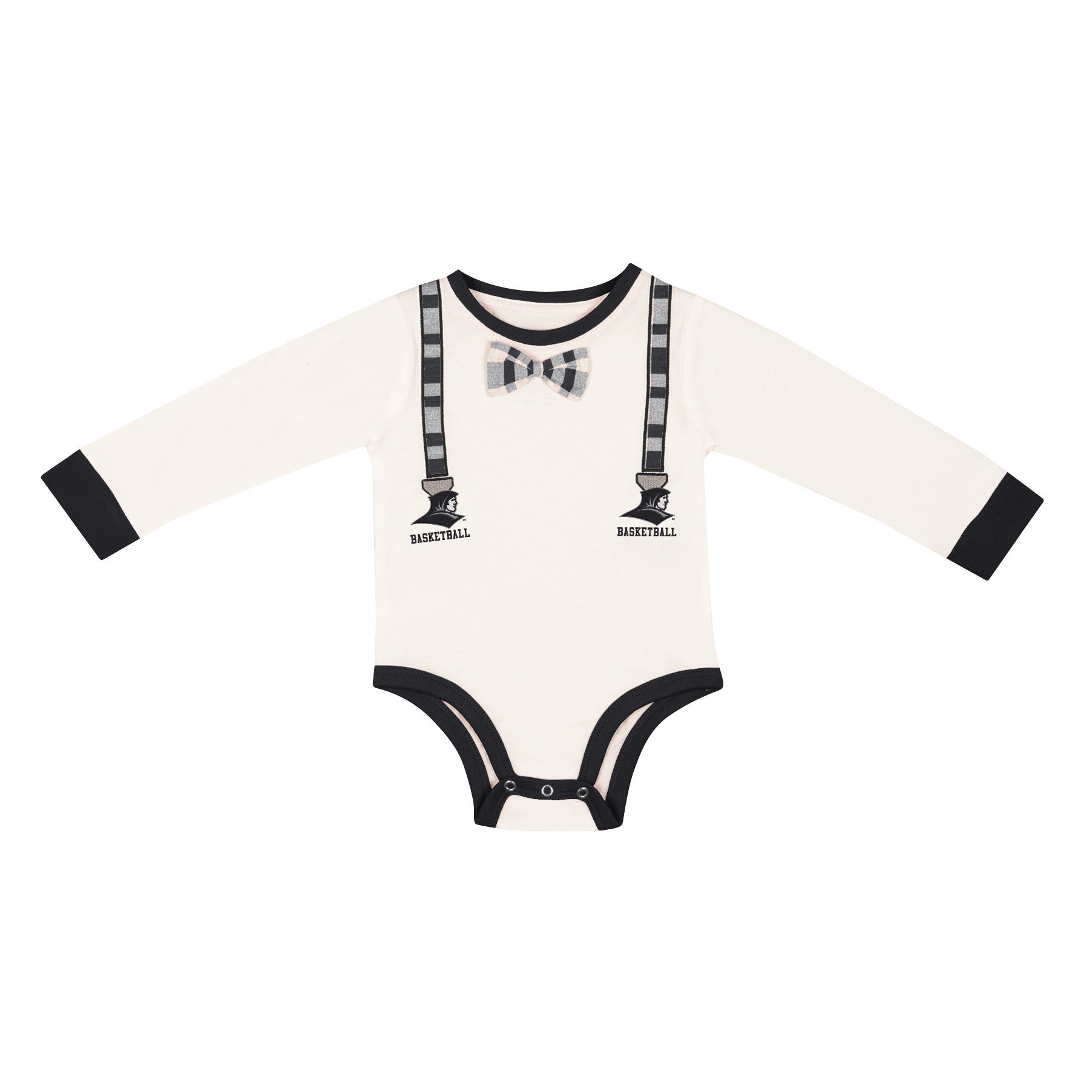 Friars Infant Suspenders Long Sleeve Onesie
