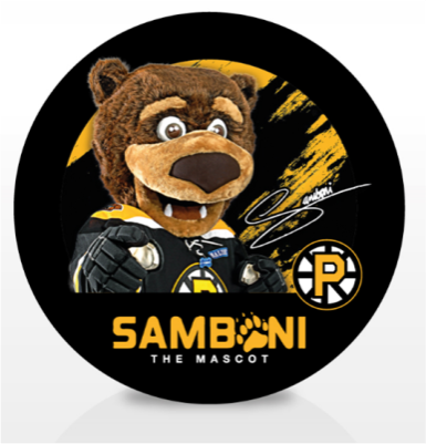 Samboni The Mascot Puck