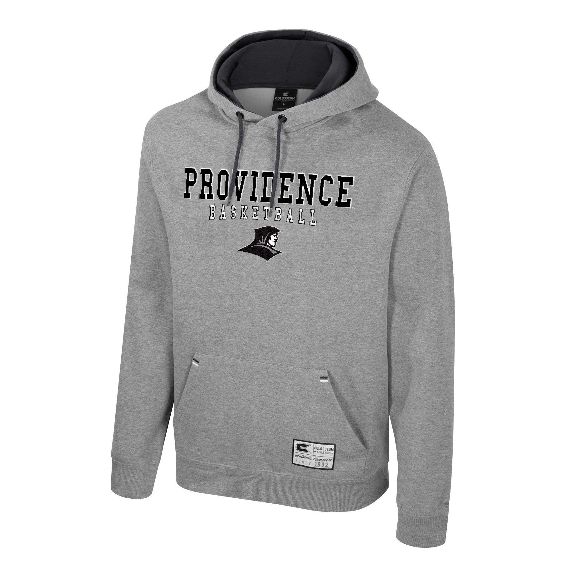 Friars Men's Zion Grey Fleece Hoodie