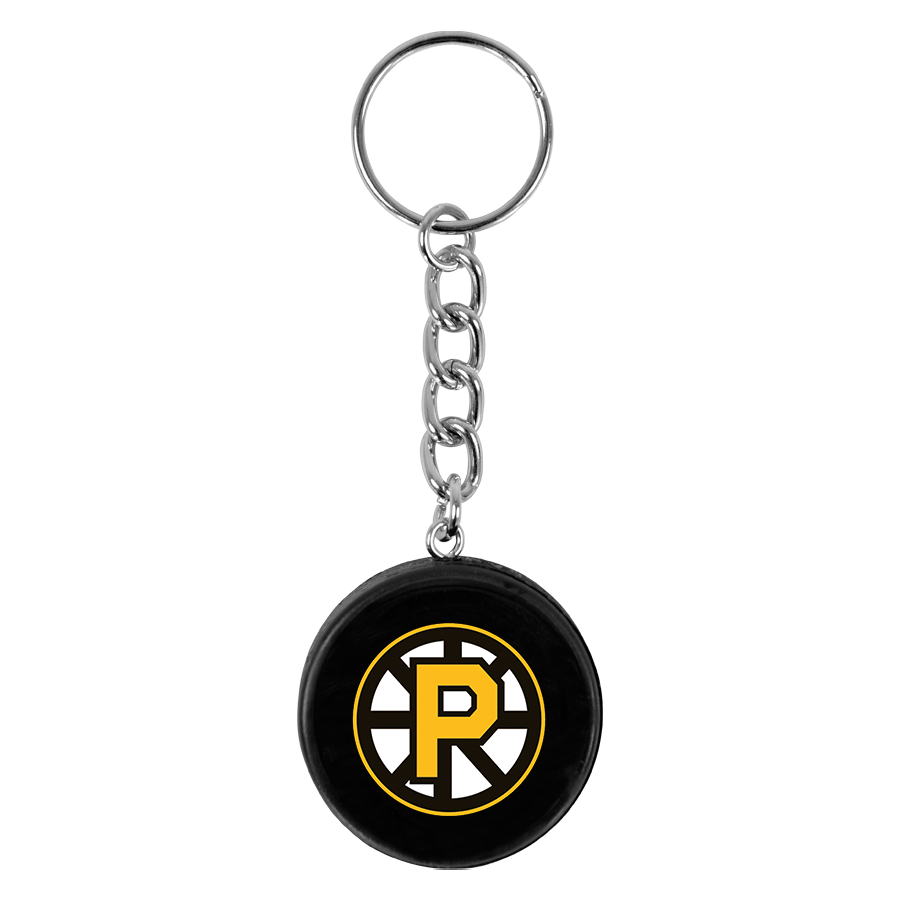 Puck Keychain - Spoked P