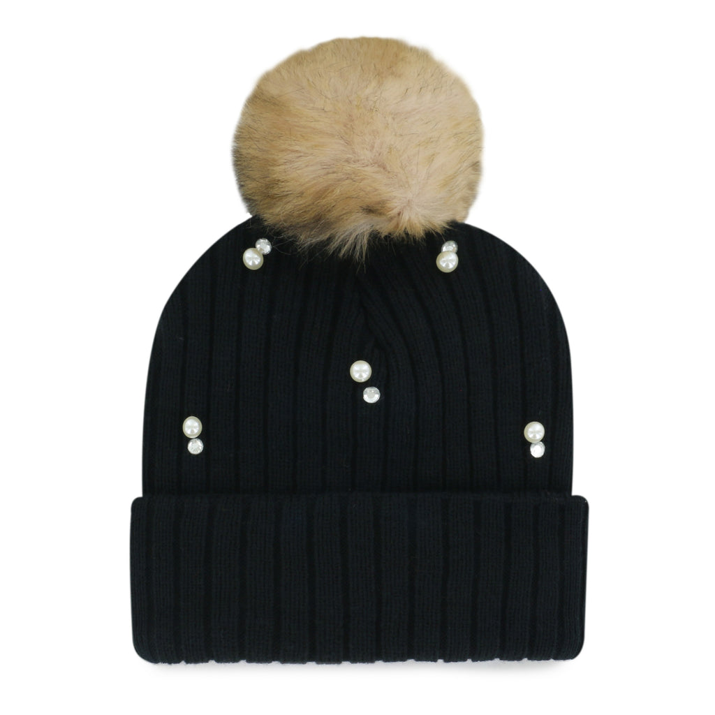 Pearl Fur Cuff Knit