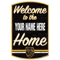 Personalized "Welcome To..." Wood Sign