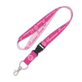 Pink Interlock Lanyard