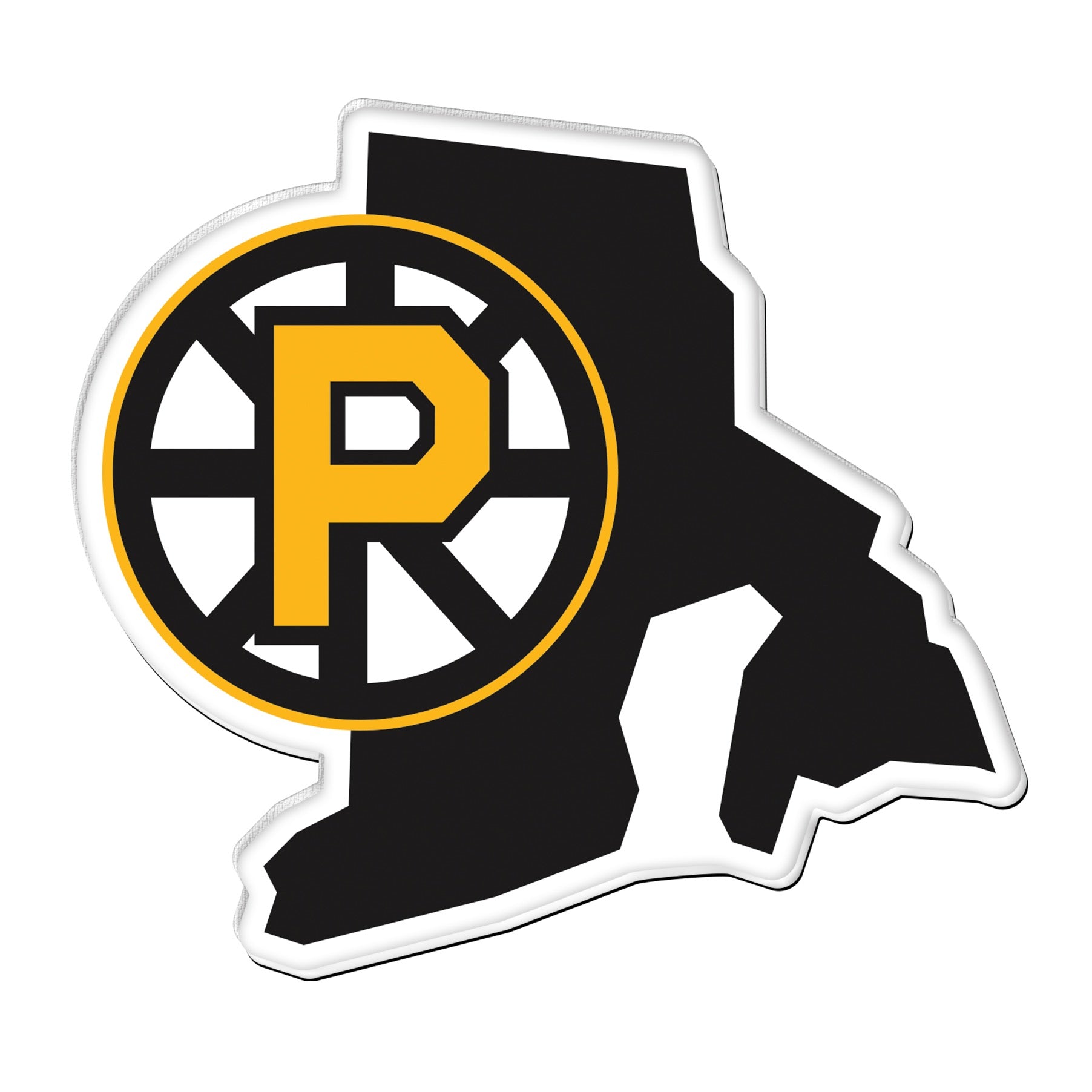 Rhode Island Acrylic State Magnet