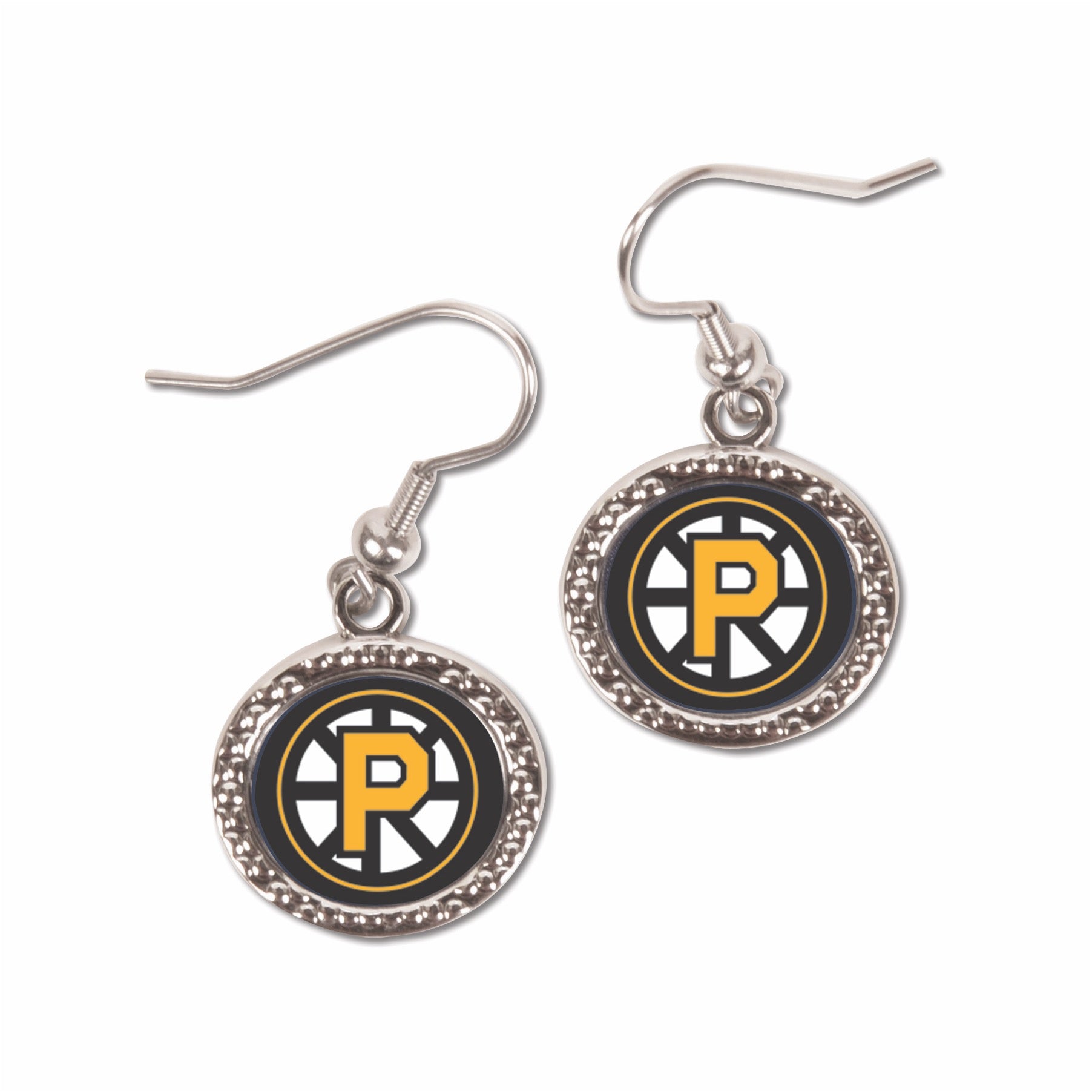 Spoked P Hard Insert Earrings
