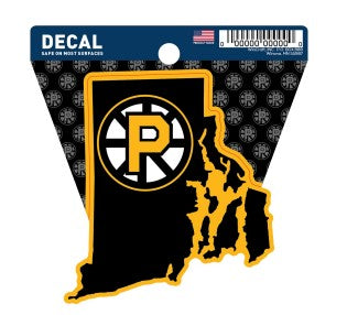 RI State Clean Cut Decal
