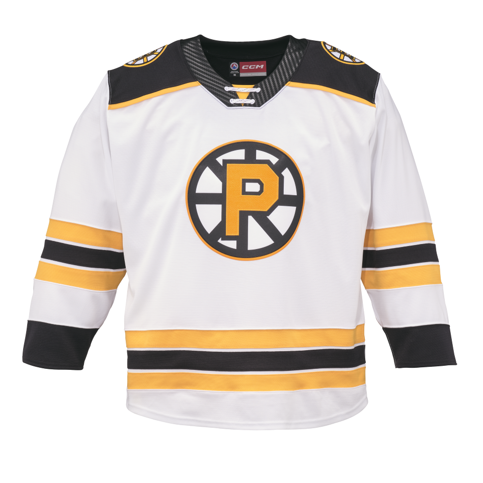CCM Providence Bruins Premier White Jersey