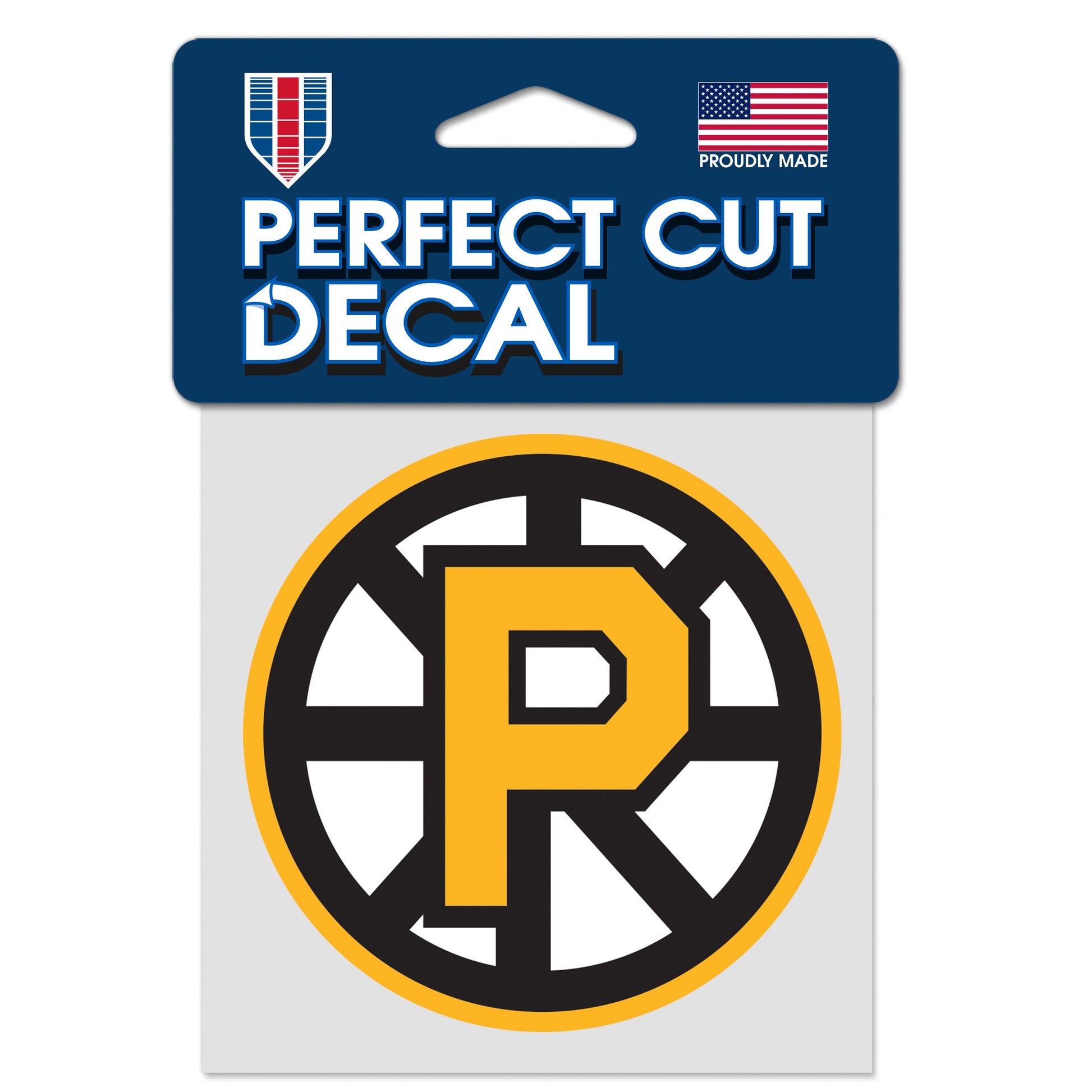 Spoked P Decal